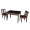 International Concepts Rectangle Table with 2 San Remo Juvenile Chairs, 24 W, 33.1 L, 22.2 H, Wood, Rich Mocha K15-JT2532L-CC105-2 - alternate 1